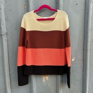S. Oliver Striped knit sweater, size youth 10